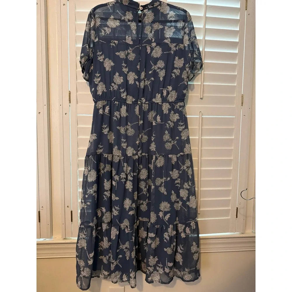 Lulus dress steel blue size XL